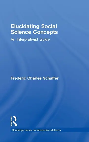 Cover of Elucidating Social Science Concepts