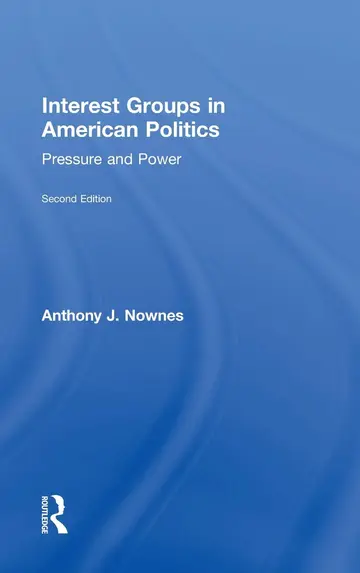 Cover of Interest Groups in American Politics