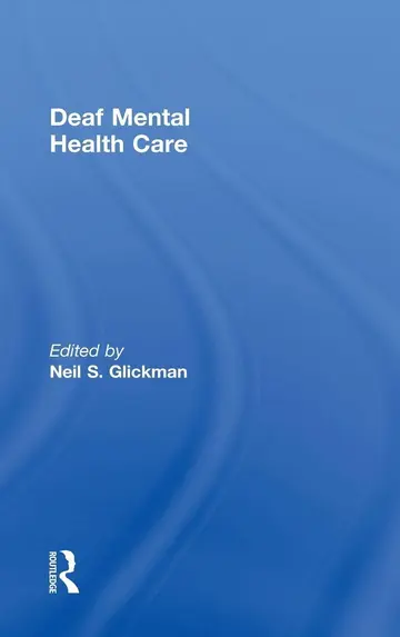 Cover of Deaf Mental Health Care (Counseling and Psychotherapy