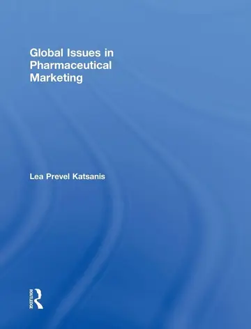 Cover of Global Issues in Pharmaceutical Marketing
