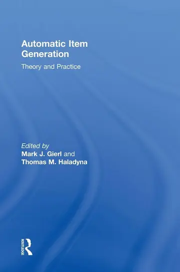 Cover of Automatic Item Generation