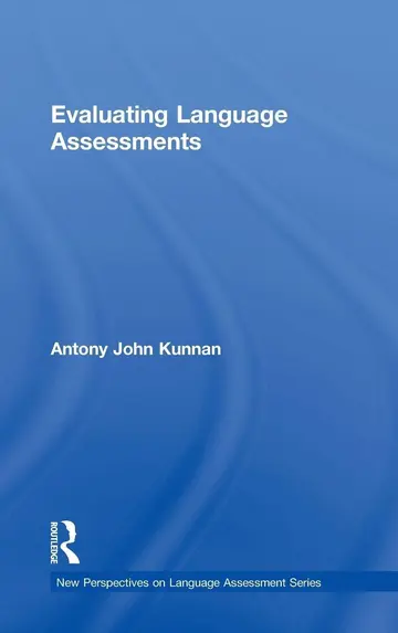 Cover of Evaluating Language Assessments