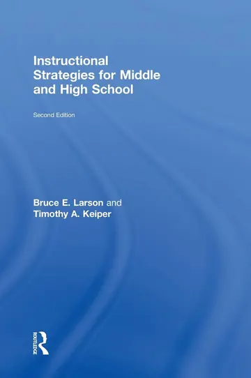 Cover of Instructional Strategies for Middle and High School