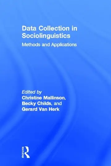 Cover of Data Collection in Sociolinguistics