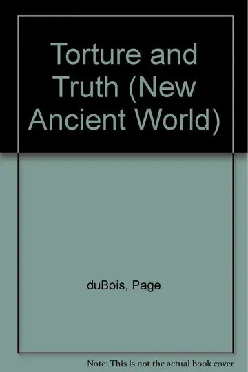 Cover of Torture and Truth