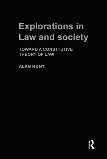 Cover of Explorations in Law and Society