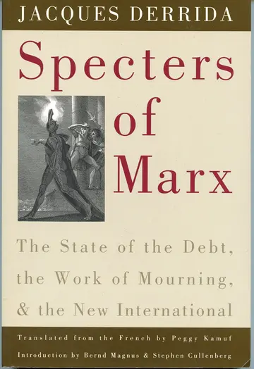 Cover of Specters of Marx