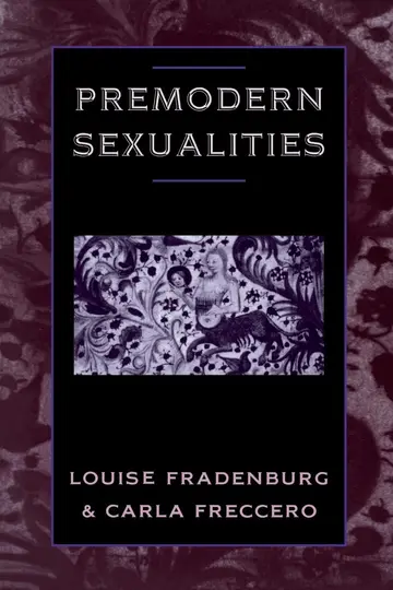 Cover of Premodern Sexualities