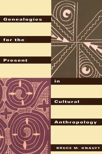 Cover of Genealogies for the Present in Cultural Anthropology