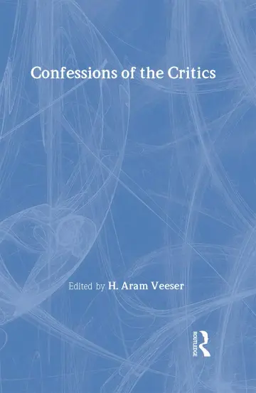 Cover of Confessions of the Critics