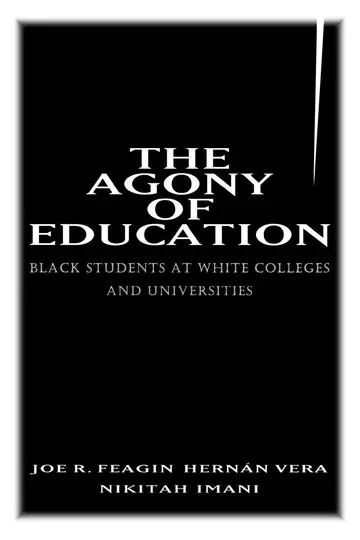 Cover of The Agony of Education