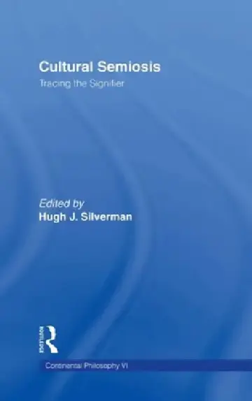 Cover of Cultural Semiosis