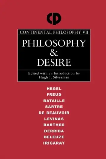 Cover of Philosophy and Desire