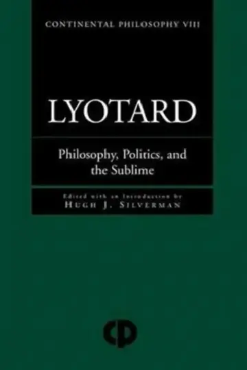 Cover of Lyotard
