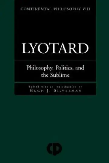 Cover of Lyotard