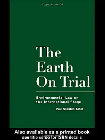 Cover of The Earth on Trial
