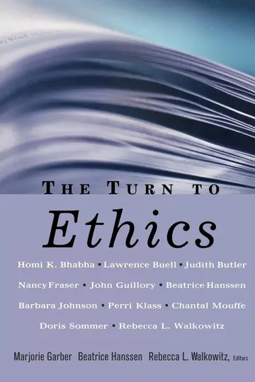 Cover of The Turn to Ethics