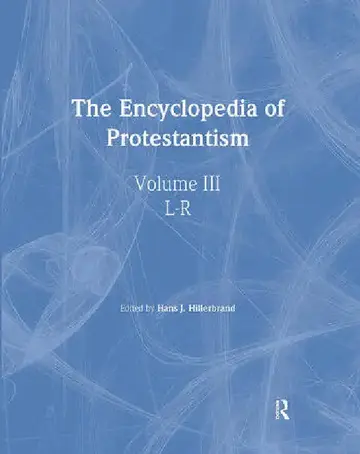 Cover of Encyclopedia of Protestantism
