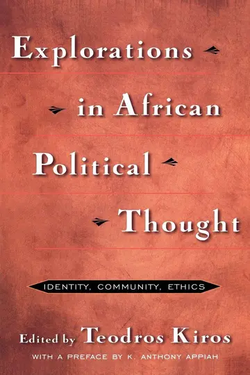 Cover of Explorations in African Political Thought