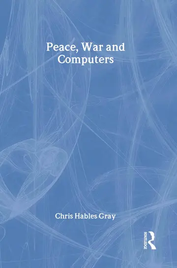 Cover of Peace, War, and Computers