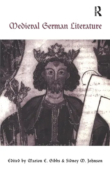 Cover of Medieval German Literature