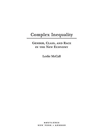 Cover of Complex Inequality