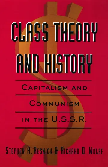 Cover of Class Theory and History
