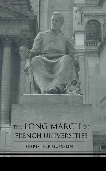 Cover of The Long March of French Universities