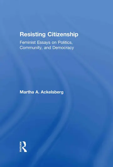 Cover of Resisting Citzenship