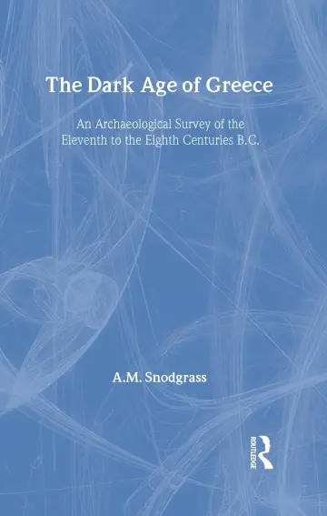 Cover of The Dark Age of Greece