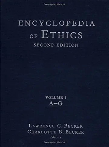 Cover of Encyclopedia of Ethics