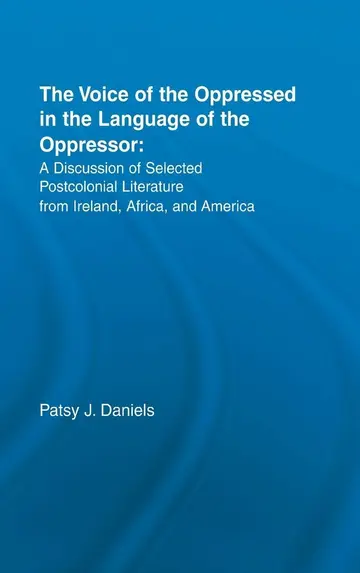 Cover of The Voice of the Oppressed in the Language of the Oppressor
