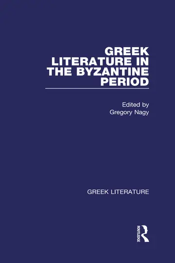 Cover of Greek Literature in the Byzantine Period