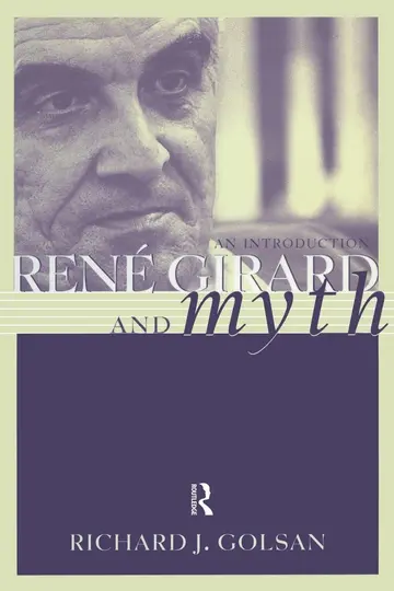 Cover of Rene Girard and Myth