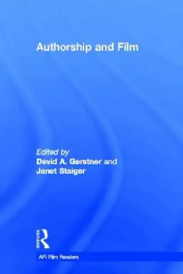 Cover of Authorship and Film