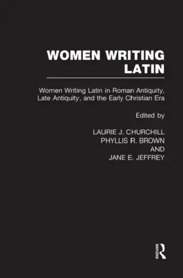 Cover of Women Writing Latin