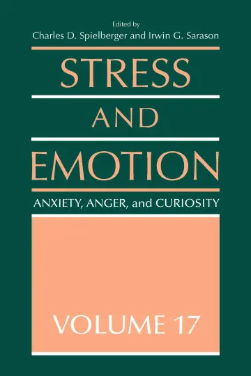 Cover of Stress and Emotion