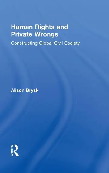 Cover of Human Rights and Private Wrongs