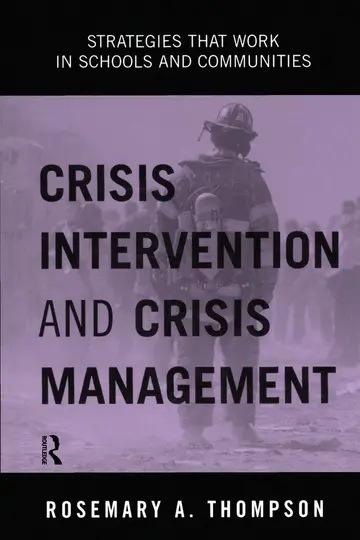 Cover of Crisis Intervention and Crisis Management