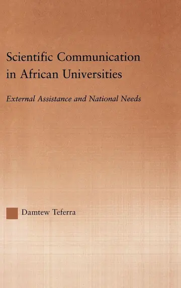 Cover of Scientific Communication in African Universities