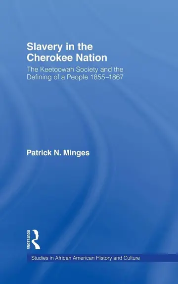 Cover of Slavery in the Cherokee Nation