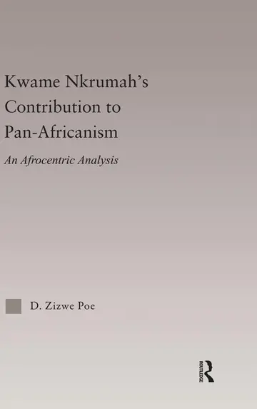 Cover of Kwame Nkrumah's Contribution to Pan-Africanism