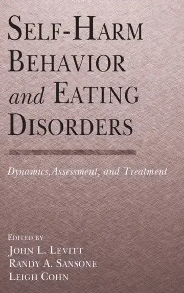 Cover of Self-Harm Behavior and Eating Disorders