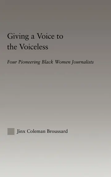 Cover of Giving a Voice to the Voiceless