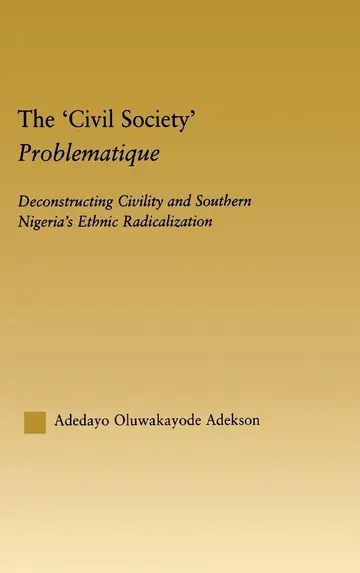 Cover of The 'Civil Society' Problematique