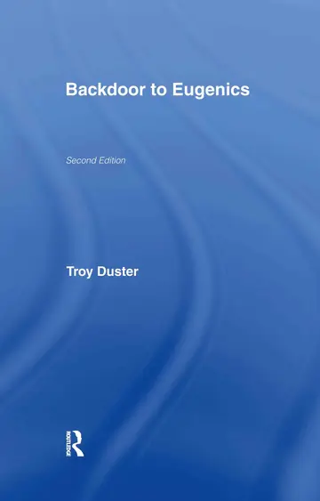 Cover of Backdoor to Eugenics