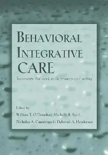 Cover of Behavioral Integrative Care