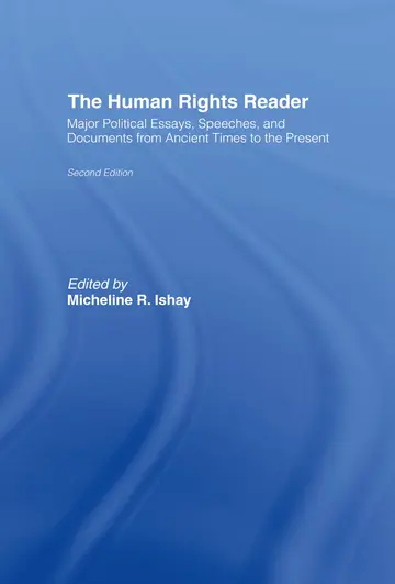 Cover of The Human Rights Reader