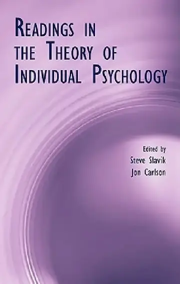 Cover of Readings in the Theory of Individual Psychology