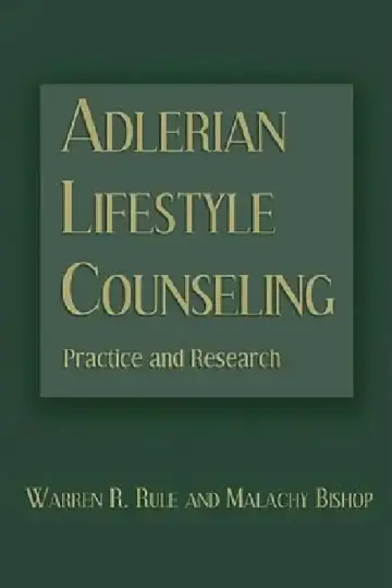Cover of Adlerian Lifestyle Counseling